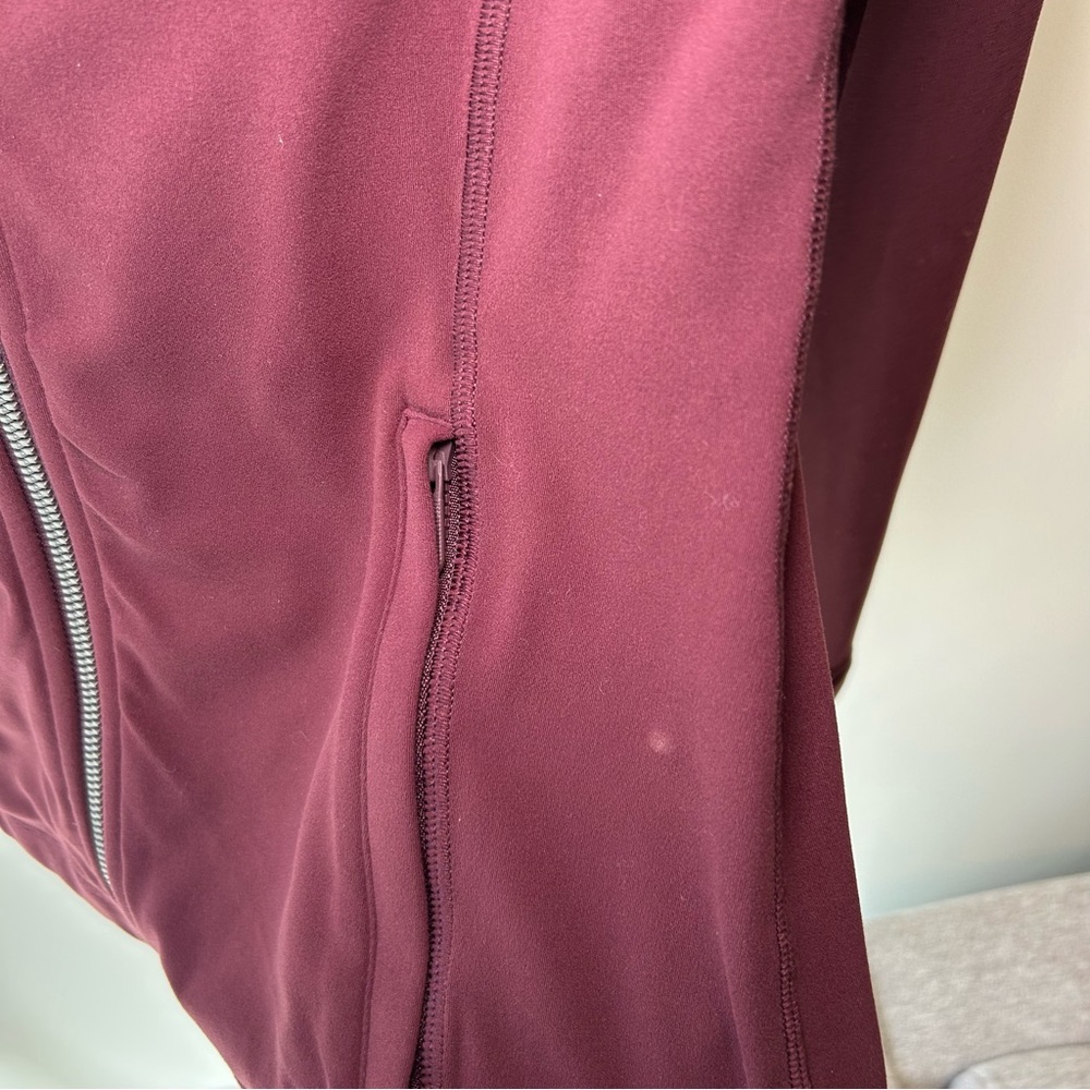 Lululemon Hooded Define Jacket *Nulu Cassis Size 8 - Picture 8 of 13